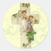 Retro Paasengel Stickers (Voorkant)