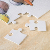 retro  paasfeest Holiday Legpuzzel (Zijkant)