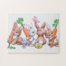 retro paasfeest Holiday Legpuzzel