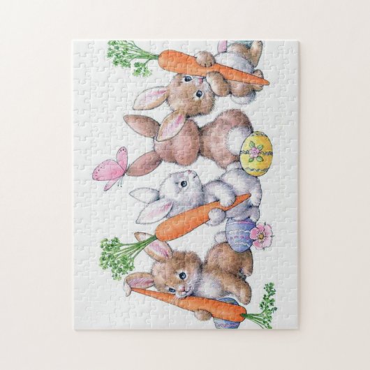 retro  paasfeest Holiday Legpuzzel (Verticaal)