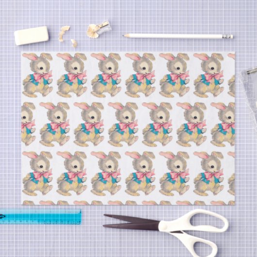 Retro  Paasfeest Holiday Tissuepapier (Craft)