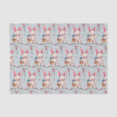 retro  paasfeest tissuepapier (Voorkant)