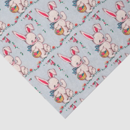 retro  paasfeest tissuepapier (Detail)