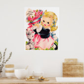 retro  paasgierdecor poster (Keuken)