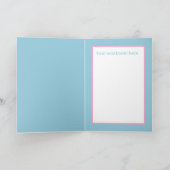 retro  paashaas eicel voegt sentiment toe feestdagen kaart (Binnen)