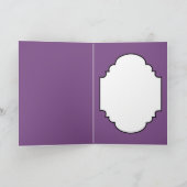 Retro  Paashaas Feestdagen Kaart (Binnen)