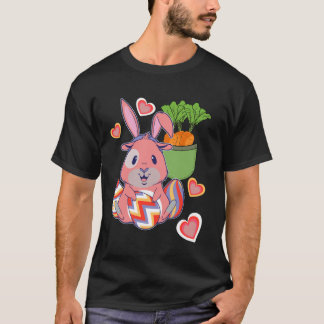 Retro Paashaas, Paashaas, Paaseieren, E T-shirt