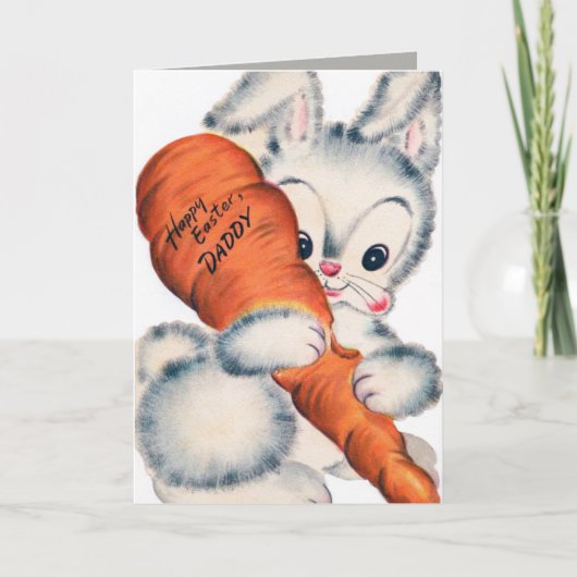 Retro  paasmaffia feestdagen kaart (Voorkant)