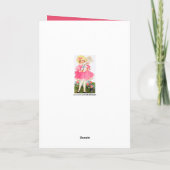 Retro Paasnaampje Feestdagen Kaart (Achterkant)