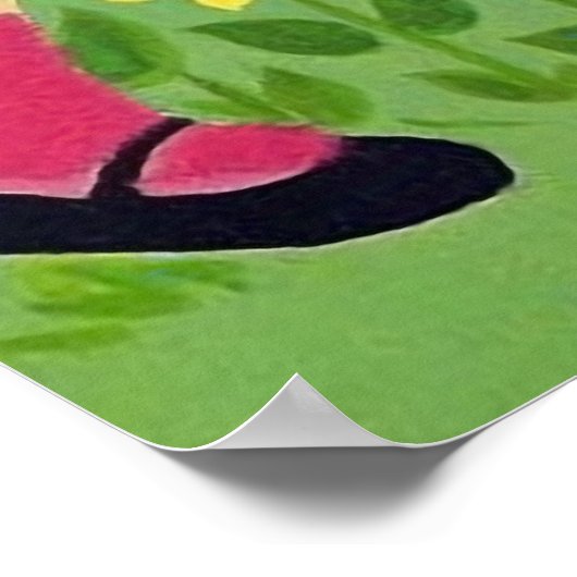 retro  paasnichtdecor poster (Hoek)