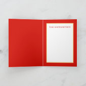 retro  paassteen voegt sentiment toe feestdagen kaart (Binnen)