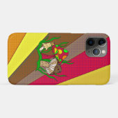 Retro paddenstoelen kleuren Pop Case-Mate iPhone Case (Achterkant (horizontaal))