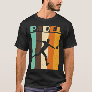 Retro  Padel Tennis Spaarsport T-shirt
