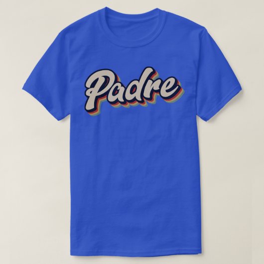 Retro  Padre T-shirt (Design voorkant)