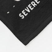 Retro Pain Scale Snowman Trauma Nurse Christmas Nu Fleece Deken (Hoek)