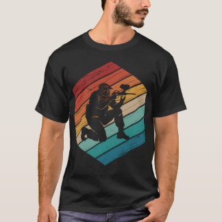 Retro Paintball Game cadeau vrienden T-shirt