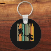  retro Paintball Marker G Sleutelhanger (Voorkant)