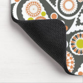 Retro Paisley Pattern Muismat (Hoek)
