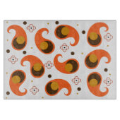 Retro Paisley Snijplank (Voorkant)