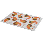 Retro Paisley Snijplank (Hoek)