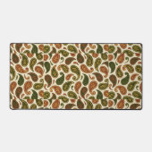 Retro Paisley Swirls - 70s Bohemen Bureaumat (Voorkant)