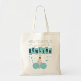 Retro  pak je ballen die we aan het doen zijn tote bag