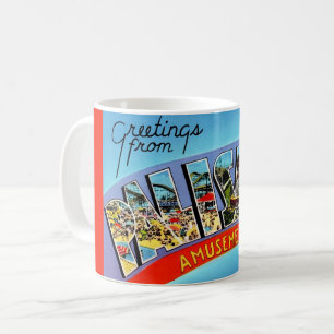 Retro Palisades Amusement Park Koffiemok