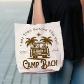Retro Palm Camper – Boho Bachelorette Weekend Tote Bag