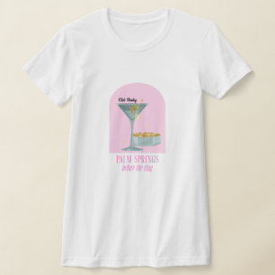 Retro Palm Springs Bachelorette Party T-shirt