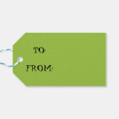 Retro Palm Springs House Aangepaste cadeau Labels Cadeaulabel (Achterkant Horizontaal)