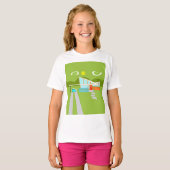 Retro Palm Springs House T-Shirt (Voorkant volledig)