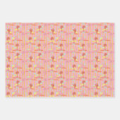 Retro Palm Springs Inpakpapier Set 1 Vel (Voorkant 3)