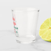 Retro Palm Springs Meidenavondje Shot Glas (Rechts)