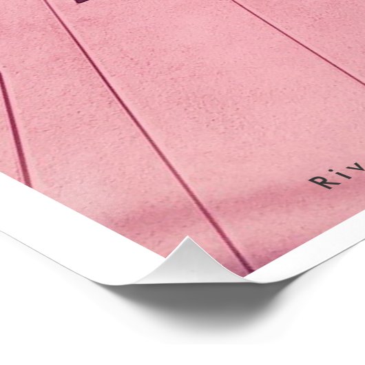 Retro Palm Springs-reisposter Perfect Poster (Hoek)