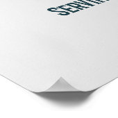 Retro Palm Springs Tiki Lounge Print op Brown (Hoek)