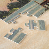 Retro Palmenboom Retro Legpuzzel (Zijkant)