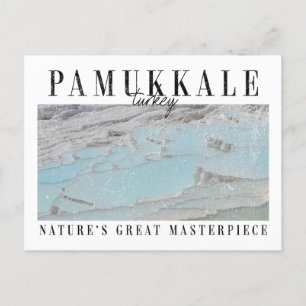 Retro Pamukkale Briefkaart