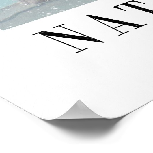 Retro Pamukkale Poster (Hoek)