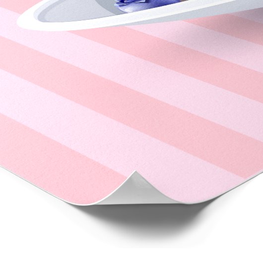 Retro pannenkoeken poster (Hoek)