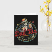 Retro papa belasting ervoor te zorgen dat het niet kaart (Gele Bloem)