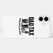 Retro papa belasting noodlijdende snack kunst Case-Mate iPhone case (Achterkant (horizontaal))