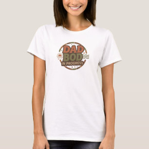 Retro papa BOG VOORUITGANG Fashion print T-shirt