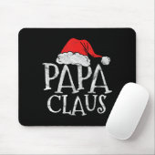 Retro Papa Claus Gift Funny Christmas Santa Costum Muismat (Met muis)