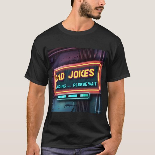 Retro papa grappen laden ontwerp t-shirt (Voorkant)