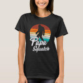 Retro Papa Squatch Yeti  T-shirt (Voorkant)