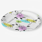 Retro. Papieren Bordje (Gekanteld)