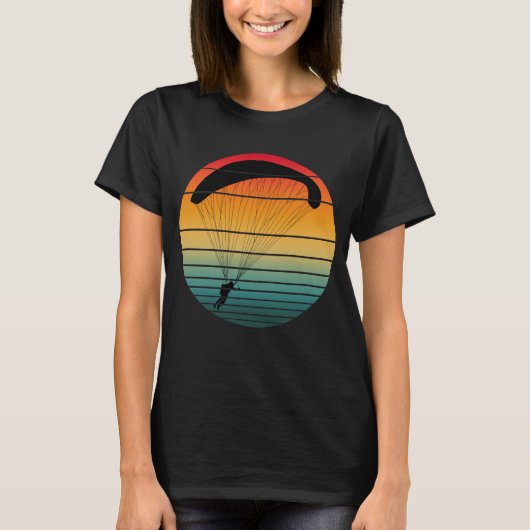  retro parachute t-shirt (Voorkant)