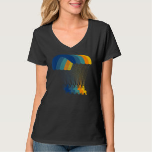 Retro Paramotor Paramotoring Paraglider Ha T-shirt