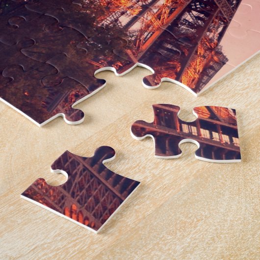 Retro Paris - altijd een goed idee - Puzzle Legpuzzel (Zijkant)