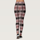 Retro Paris Eiffeltoren Leggings (Achterkant)